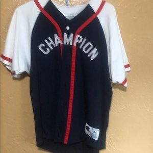 Champion baseball tee